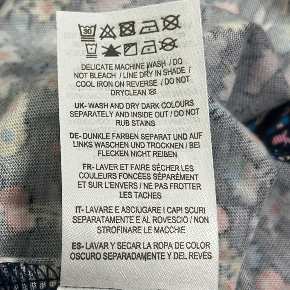 Boden floral print smocked midi dress size 16/18 - Picture 7 of 12